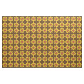 Retro  Mod Floral Pattern Stof (Yard (91,4 cm))