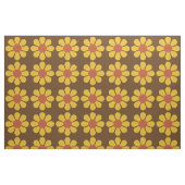 Retro  Mod Floral Pattern Stof (Fat Quarter)