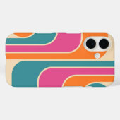Retro Mod Geometrisch Ontwerp Case-Mate iPhone Case (Achterkant (horizontaal))