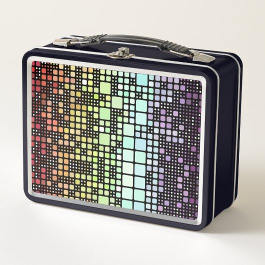 Retro Mod Geometrische Groovy Funky Neurogender Pr (Voorkant)