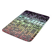 Retro Mod Geometrische Groovy Funky Neurogender Pr Badmat (Gekanteld)