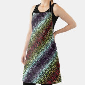 Retro Mod Geometrische Groovy Funky Neurogender Pr Schort (Insitu)