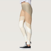 Retro mod golven aardse neutrale Mode Leggings (Links)