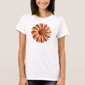 Retro MOD Hippie Daisy Flower - Trendy Mode T-shirt (Voorkant)