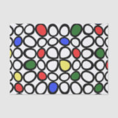 Retro Mod Leuk Tissuespapier Tissuepapier (Voorkant)