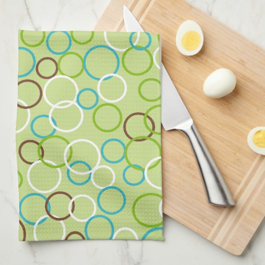  Retro Mod Limoen Kitchen Towel Theedoek (Quarter Fold)