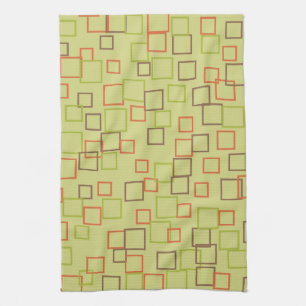 Retro Mod Limoen Kitchen Towel Theedoek