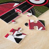 Retro Mod op scooter Legpuzzel (Zijkant)