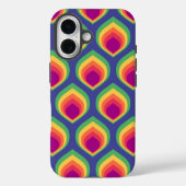 Retro mod patroon Case-Mate iPhone case (Achterkant)