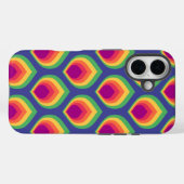 Retro mod patroon Case-Mate iPhone case (Achterkant (horizontaal))