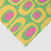 Retro mod patroon tissuepapier (Detail)