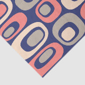 Retro mod patroon tissuepapier (Detail)