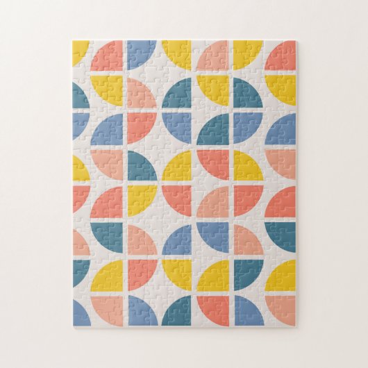 Retro Mod Puzzle Legpuzzel (Verticaal)