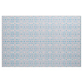 Retro Mod Roze Blauw Checkerboard Abstract Stof (Yard (91,4 cm))