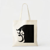 Retro Mod Vrouw Tote Bag (Voorkant)