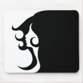 Retro Mod Woman Muismat (Voorkant)