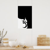 Retro Mod Woman Poster (Keuken)