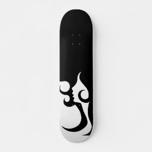 Retro Mod Woman Skateboard Deck