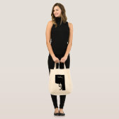 Retro Mod Woman Tote Bag (Voorkant (model))