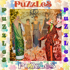 Retro Mode Dames Legpuzzel