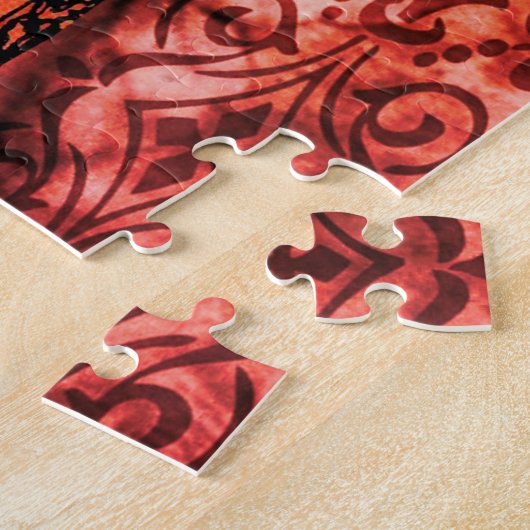 Retro Mode Dames Legpuzzel (Zijkant)