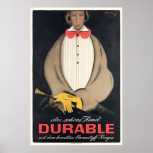 Retro Mode Duurzaam Het Mooie Hemd Vintage Poster