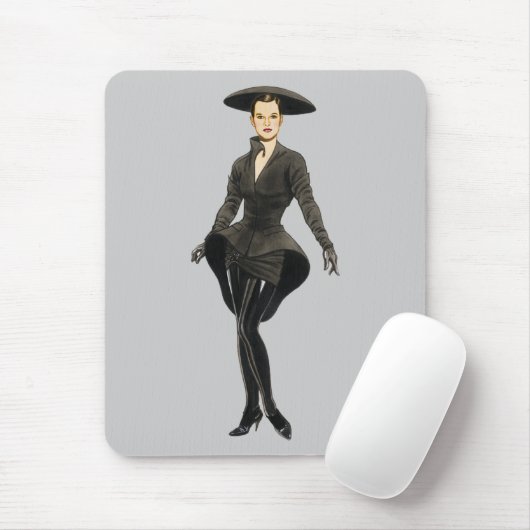 Retro Mode Mousepad Muismat (Met muis)