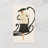 Retro-Mode Visitekaartje (Achterkant)