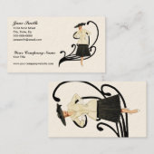 Retro-Mode Visitekaartje (Voorkant / Achterkant)