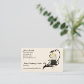 Retro-Mode Visitekaartje (Staand voorkant)