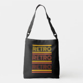 Retro Model Crossbody Bags Tas (Achterkant)