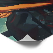  Retro Modern Abstract Art Poster (Hoek)