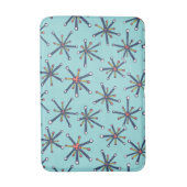 Retro Modern Abstract biologiepatroon Badmat (Voorkant Verticaal)