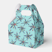 Retro Modern Abstract biologiepatroon Bedankdoosjes (Achterkant)