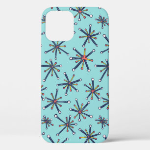 Retro Modern Abstract biologiepatroon Case-Mate iPhone Case