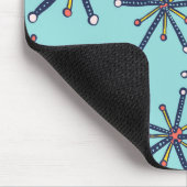 Retro Modern Abstract biologiepatroon Muismat (Hoek)