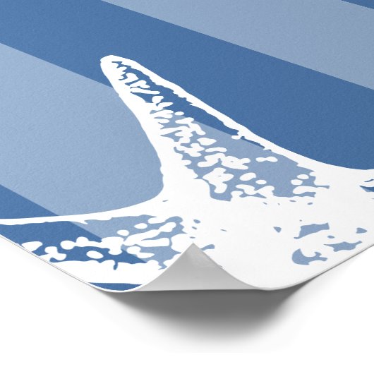 Retro modern beach striped wedding welcome sign poster (Hoek)