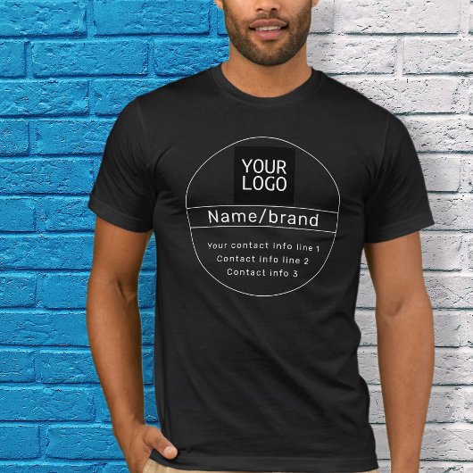 Retro-Modern Bedrijf of Merk Contact info T-shirt