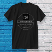 Retro-Modern Bedrijf of Merk Contact info T-shirt