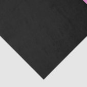 Retro-modern bewerkbare tekst | Zwart & Roze Tissuepapier (Detail)