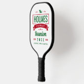 Retro Modern Family Reunion Pickleball Paddle (Links)