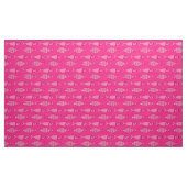 Retro Modern Fish, Fuchsia, Light Pink, Deep Pink Stof (Yard (91,4 cm))
