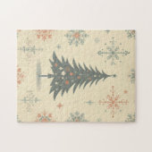 /Retro modern Kerst/winter Legpuzzel (Horizontaal)