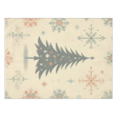 /Retro modern Kerst/winter Tafelkleed (Voorkant (Horizontaal))