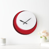 retro modern kitchen wall clock grote klok (Huis)