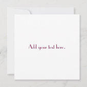 Retro Modern Monogram Weddenschap Roze Uitnodiging (Achterkant)