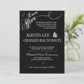 Retro  Modern ooit na schoolbord Kaart (Staand voorkant)