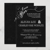 Retro Modern ooit na schoolbord Kaart (Voorkant / Achterkant)