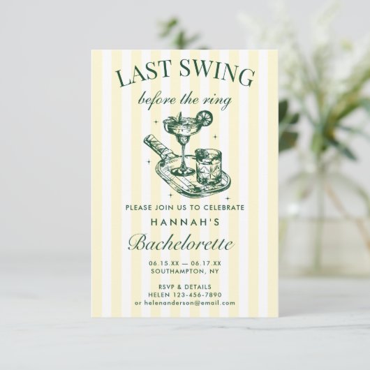 Retro Modern  Pickleball Bach Weekend Kaart (Staand voorkant)