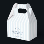 Retro Modern Vintage Blue Bachelorette Bedankdoosjes<br><div class="desc">Add a touch of timeless charm to your bachelorette celebration with the Retro Modern Vintage Red & Blue Bachelorette Favor Box. This box effortlessly blends retro aesthetics with a modern twist, featuring a stylish combination of red and blue hues. Perfect for presenting favors, this box adds a delightful and nostalgic...</div>